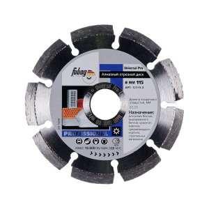 Алмазный отрезной диск FUBAG Universal Pro D115 мм/ 22.2 мм в Тамбове фото