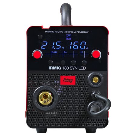 Полуавтомат сварочный инверторный FUBAG IRMIG 180 SYN LED с горелкой 250 А в комплекте в Тамбове фото
