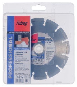 Алмазный отрезной диск FUBAG Универсальный Про (Universal Pro) D150 мм / 22,2 мм в Тамбове фото