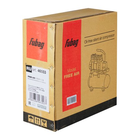 Компрессор безмасляный малошумный FUBAG Свободный Воздух (Free Air) 170/9/1.5 S в Тамбове фото