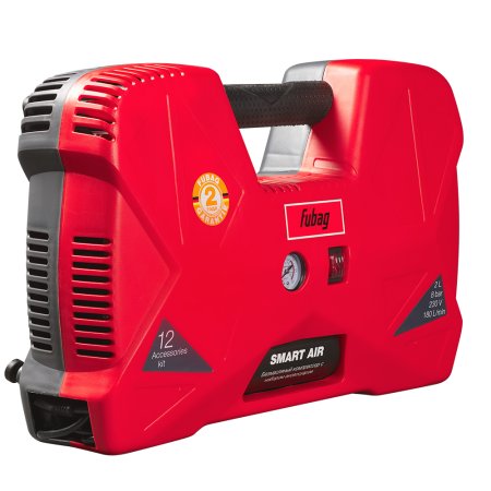 Компрессор базмасляный FUBAG Чистый Воздух (Smart Air) с набором пневмоинструмента