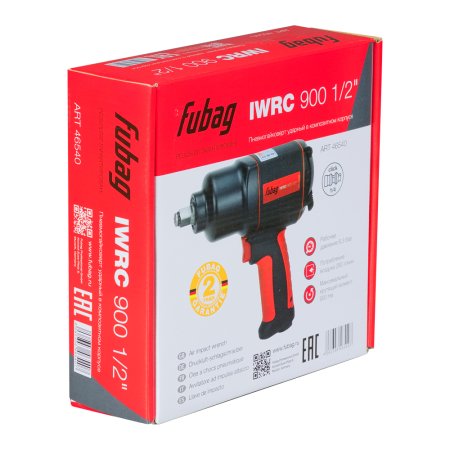 Ударный пневмогайковёрт в композитном корпусе FUBAG IWRC 900 1/2 дюйма в Тамбове фото