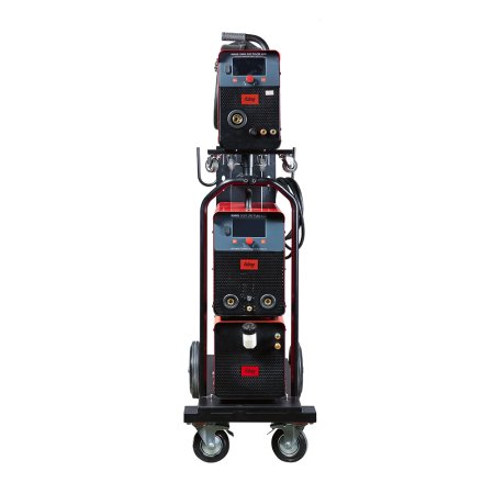 FUBAG Сварочный полуавтомат XMIG 500T DW PULSE + Подающий механизм DRIVE XMIG DW PULSE  + Горелка FB 550W 3m + Блок жидкостного охлаждения Cool XMIG + Шланг-пакет 5 метров 95мм2 14 pol с жидкостным охлаждением + Тележка  в Тамбове фото