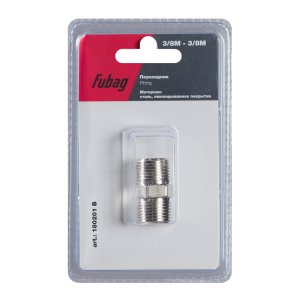 FUBAG Переходник 3/8 дюйма M на 3/8 дюйма М, блистер 1 шт в Тамбове фото