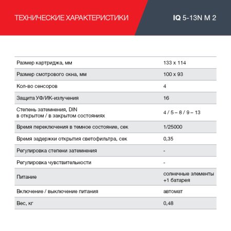  Маска сварщика Хамелеон с регулирующимся фильтром FUBAG IQ 5-13N M 2 в Тамбове фото