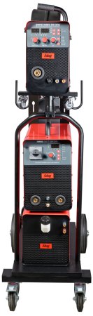 Сварочный полуавтомат INMIG 500T DW SYN + Подающий механизм DRIVE INMIG DW SYN + Шланг-пакет 5 м + Горелка FB 500 3 м + Блок жидкостного охлаждения + Тележка в Тамбове фото