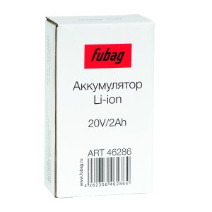 Аккумуляторная батарея FLI5S1P1202 Li-ion к бензиновым газонокосилкам FUBAG с электростартером и минирайдеру (20V/2Ah) в Тамбове фото