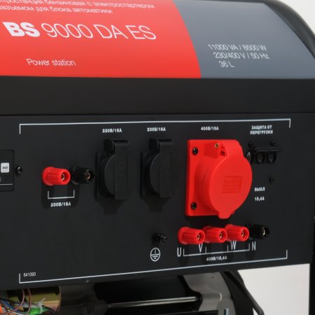 Бензиновый генератор FUBAG BS 9000 DA ES (трехфазный) с электростартером и коннектором автоматики в Тамбове фото