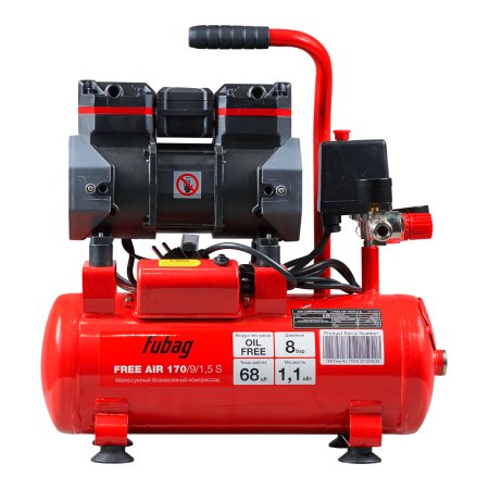 Компрессор безмасляный малошумный FUBAG Свободный Воздух (Free Air) 170/9/1.5 S в Тамбове фото