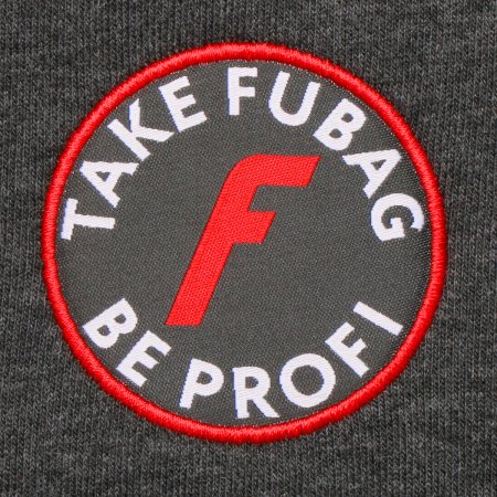 Серо-красная толстовка Fubag с капюшоном  размер M в Тамбове фото