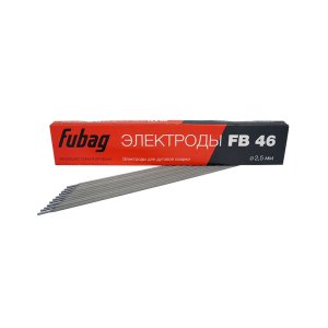 Электрод сварочный FUBAG с рутилово-целлюлозным покрытием FB 46 D2.5 мм (пачка 0.9 кг) в Тамбове фото