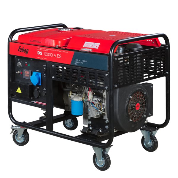 Дизельный генератор трёхфазный FUBAG DS 12000 A ES с электростартером и коннектором автоматики + Блок автоматики FUBAG Стартмастер (Startmaster) DS 25000 D в Тамбове фото