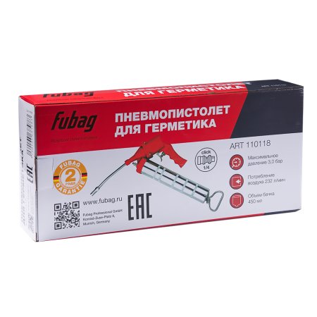 FUBAG Пневмопистолет для консистентной смазки (198л/мин 3бар) в Тамбове фото