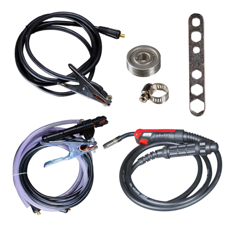 Сварочный полуавтомат FUBAG IRMIG 140 SYN LED с горелкой 150 А в комплекте в Тамбове фото