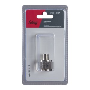 FUBAG Переходник 1/4 дюйма M на 1/2 дюйма F, блистер 1 шт в Тамбове фото