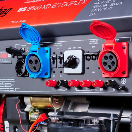 Бензиновый генератор FUBAG BS 8500 XD ES DUPLEX для одно и трехфазного режимов работы в Тамбове фото
