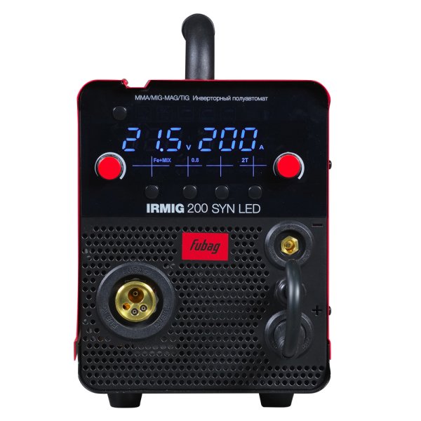 Полуавтомат сварочный инверторный FUBAG IRMIG 200 SYN LED + Маска сварщика Хамелеон FUBAG IR 4-13G M в ПОДАРОК в Тамбове фото