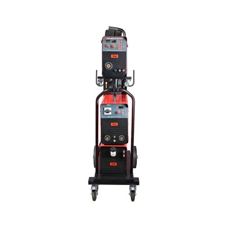 Полуавтомат сварочный FUBAG INMIG 500 T DW SYN PULSE + подающий механизм DRIVE INMIG DW SYN PULSE  + горелка FB 500 3 м + блок жидкостного охлаждения Cool 70 + тележка для аппаратов + шланг-пакет 5 метров 70 мм2 14 pol с жидкостным  охлаждением в Тамбове фото