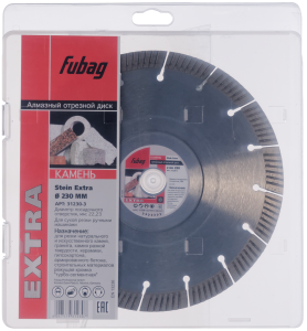 Алмазный отрезной диск FUBAG Камень Экстра (Stein Extra) D230 мм / 22,2 мм по камню в Тамбове фото