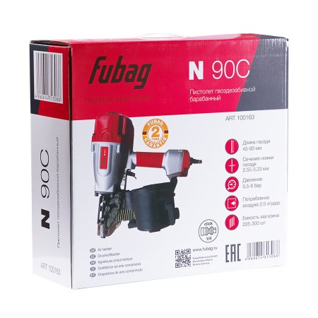 FUBAG Пистолет гвоздезабивной барабанный N90C в Тамбове фото