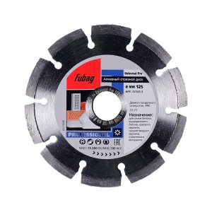 Алмазный отрезной диск FUBAG Universal Pro диам. 125/22.2 в Тамбове фото