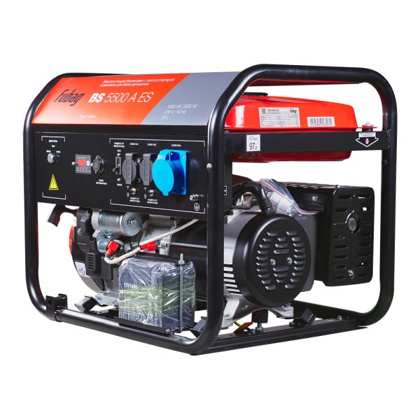 Бензиновый генератор FUBAG BS 5500 A ES с электростартером и коннектором автоматики в Тамбове фото