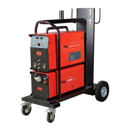 Инвертор сварочный FUBAG INTIG 400 T W AC/DC PULSE + горелка FB TIG 450W 4 м  + переходник + модуль охлаждения  + тележка 