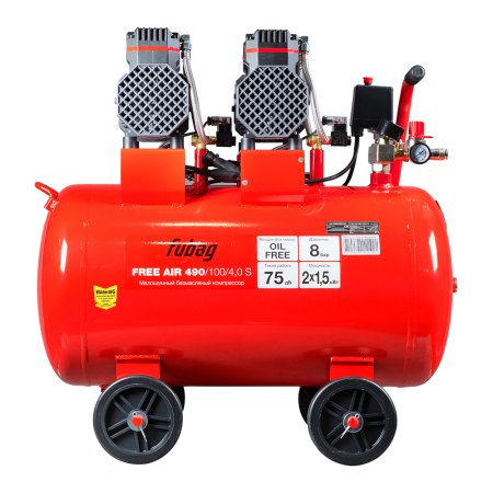 Компрессор безмасляный малошумный FUBAG Свободный Воздух (Free Air) 490/100/4.0 S в Тамбове фото