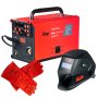 FUBAG Сварочный полуавтомат IRMIG 208 SYN PLUS (31447) + Маска сварщика Хамелеон IR 9-13N S (38072) + Сварочные краги на подкладке красные FWGN 10R (641180) в Тамбове фото