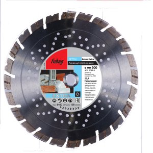 Алмазный отрезной диск FUBAG Бетон Экстра (Beton Extra) D300 мм / 25,4 мм по бетону в Тамбове фото