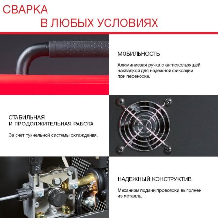 Полуавтомат сварочный FUBAG IRMIG 180 SYN с горелкой 250 А 3 м в комплекте в Тамбове фото