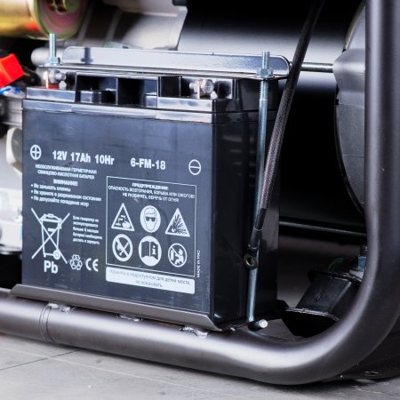 Бензиновый генератор FUBAG BS 8000 DA ES (трехфазный) с электростартером и коннектором автоматики в Тамбове фото