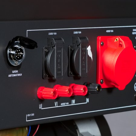 Бензиновый генератор FUBAG BS 8000 DA ES (трехфазный) с электростартером и коннектором автоматики в Тамбове фото