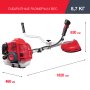 FUBAG Бензиновый триммер FPT 52 + Триммерная леска сечение витой квадрат L 130 м * 2.4 мм в ПОДАРОК в Тамбове фото