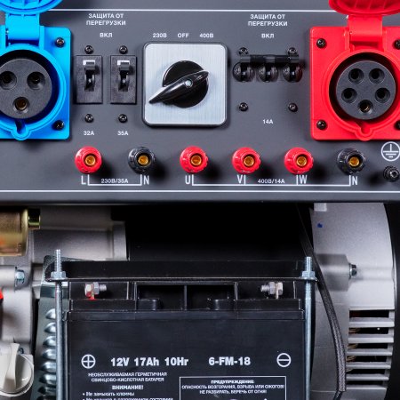 Бензиновый генератор FUBAG BS 8500 XD ES DUPLEX для одно и трехфазного режимов работы в Тамбове фото