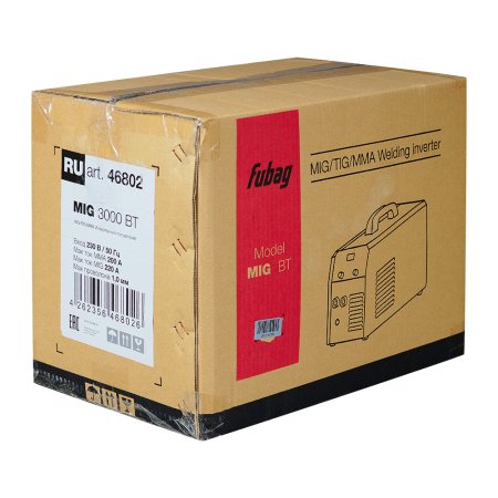 Сварочный инверторный полуавтомат FUBAG MIG 3000 BT со встроенной горелкой в Тамбове фото