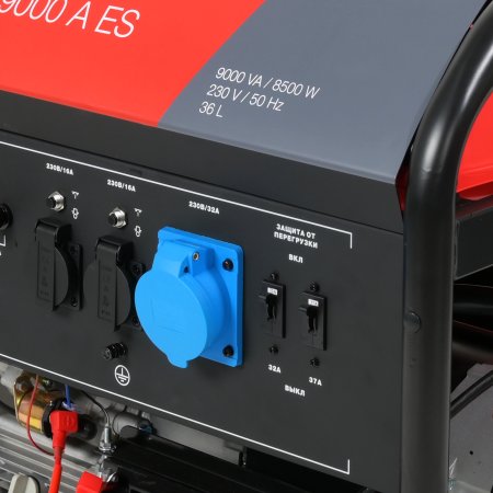 Бензиновый генератор FUBAG BS 9000 A ES с электростартером и коннектором автоматики в Тамбове фото