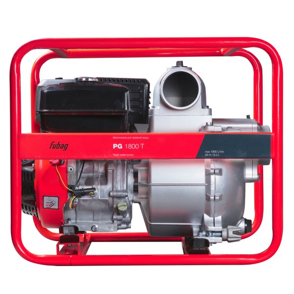 Бензиновая мотопомпа FUBAG PG 1800 T для сильнозагрязненной воды в Тамбове фото