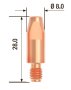 FUBAG Контактный наконечник M6х28 мм ECU D=0.6 мм (10 шт.) в Тамбове фото