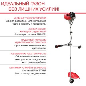FUBAG Бензиновый триммер FPT 33R + Триммерная леска сечение витой квадрат L 130 м * 2.4 мм в ПОДАРОК в Тамбове фото