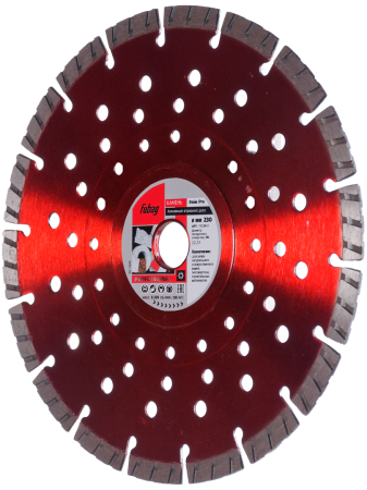 Алмазный отрезной диск FUBAG Камень Про (Stein Pro) D230 мм / 22,2 мм по камню в Тамбове фото